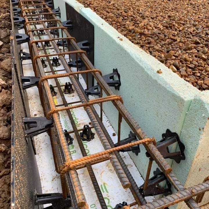 R.C Ground Beams
